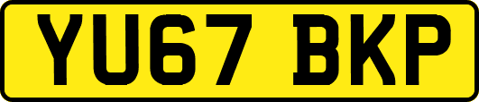 YU67BKP