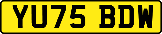 YU75BDW