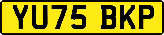 YU75BKP