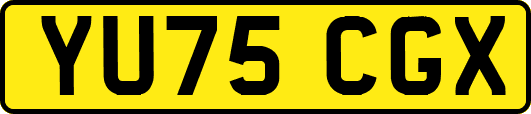 YU75CGX