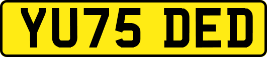 YU75DED