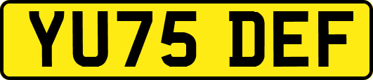 YU75DEF