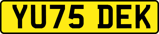 YU75DEK