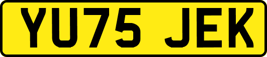 YU75JEK