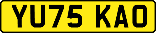 YU75KAO