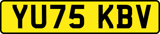 YU75KBV