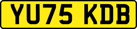 YU75KDB