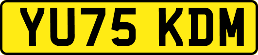 YU75KDM