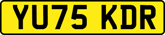 YU75KDR