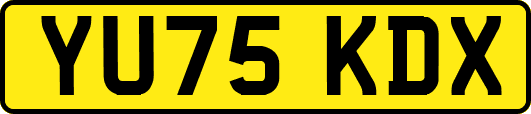 YU75KDX