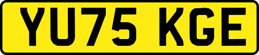 YU75KGE
