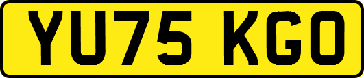 YU75KGO