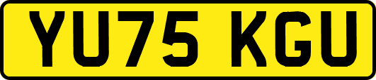 YU75KGU