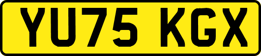 YU75KGX
