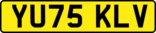 YU75KLV