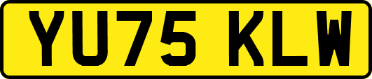YU75KLW