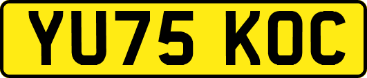 YU75KOC
