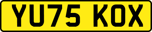 YU75KOX