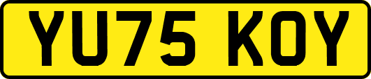YU75KOY