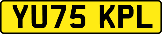 YU75KPL