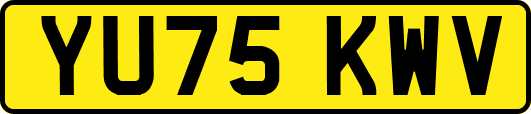 YU75KWV