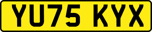 YU75KYX