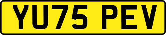 YU75PEV