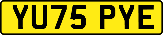 YU75PYE