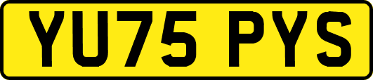 YU75PYS