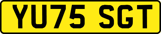 YU75SGT