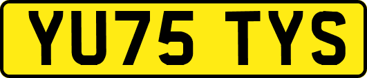 YU75TYS