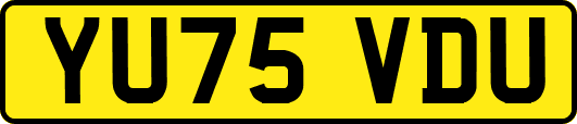 YU75VDU