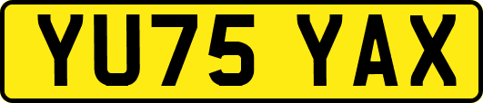 YU75YAX