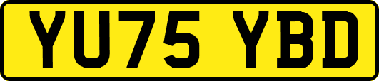 YU75YBD
