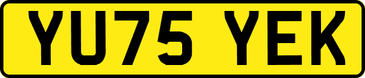YU75YEK