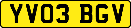 YV03BGV
