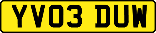 YV03DUW