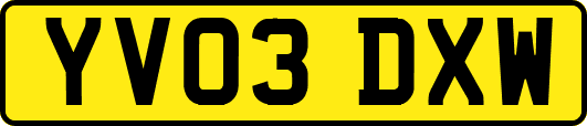 YV03DXW