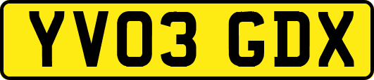 YV03GDX