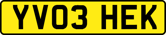 YV03HEK