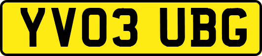 YV03UBG