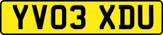 YV03XDU