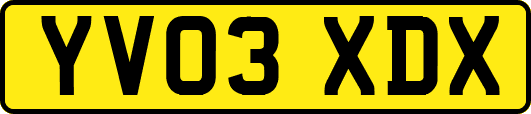 YV03XDX