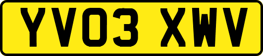 YV03XWV