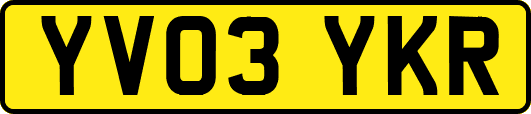 YV03YKR