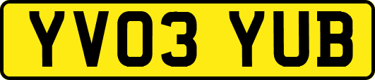 YV03YUB