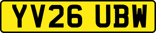 YV26UBW