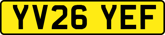 YV26YEF