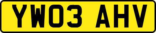 YW03AHV