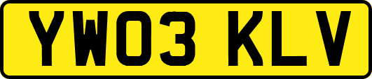 YW03KLV